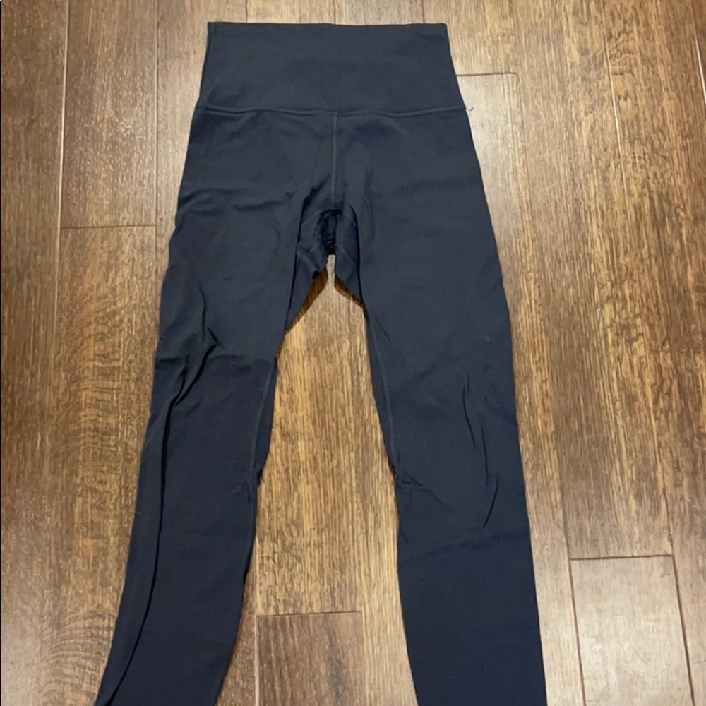 Gray lululemon align leggings. Size 4. 25” inseam